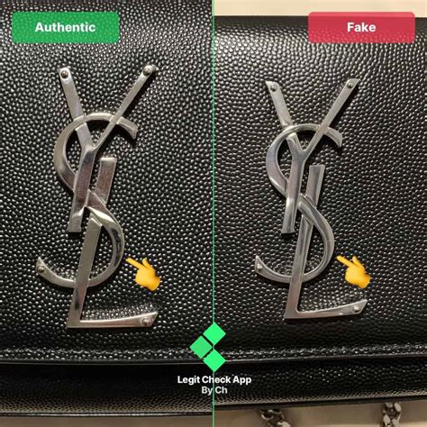 yves saint laurent real vs fake|real ysl logo.